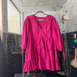 ZARA pink dress (size L)